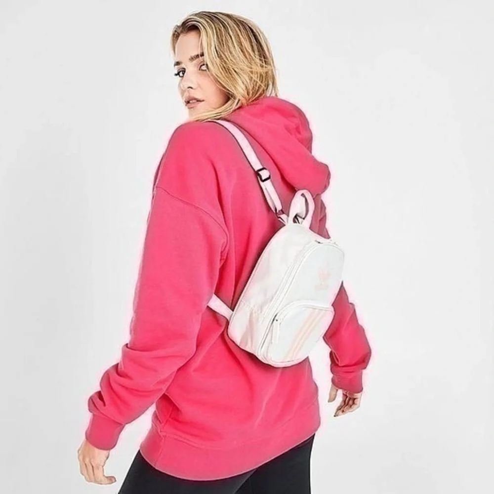 Women’s Adidas Santiago Mini Backpack Orbit Grey - Picture 1 of 10